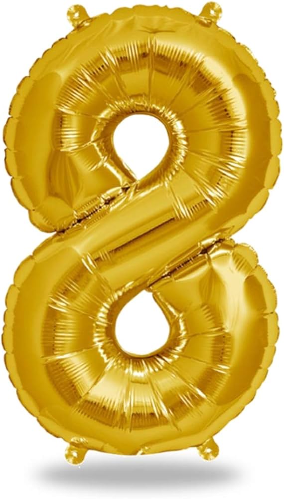 8 Rakam Folyo Balon